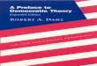 Dahl: A preface to democratic theory