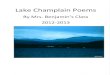 Lake Champlain Poetry