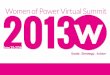 2013 Women of Power Virtual Summit Speaker Guide