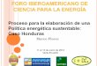 Marco Flores - Honduras_Política Energética Sostenible