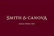Smith and Canova Catalogue