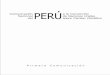 Primera Comunicacion Nacional - Peru