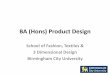 BA (Hons) Product Design presentation