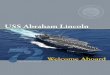 USS Abraham Lincoln Welcome Aboard