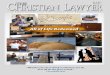 The Christian Lawyer - Fall 2012 Issue