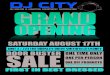 DJ CITY SYDNEY GRAND OPENING