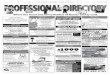 Classifieds, Professional Directory & Service Guide: Week of August 6, 2012