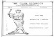 The Guam Recorder December, 1925