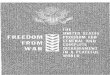 Freedom From War The United States Program For General And Complete Disarmament In A Peaceful World