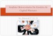 Analista Universitario en gestión de capital humano. Universidad de Belgrano