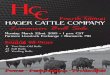 4th Annual Hager Cattle Company Limousin Bull Sale