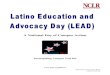Latino Education and Advocacy Day (LEAD)