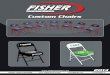 2012 Fisher Athletic Custom Chair Flyer