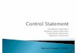 control statement