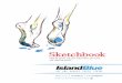 Island Blue Sketchbook Design