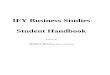 Business Studies Handbook