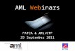 FATCA & AML/CTF Webinar