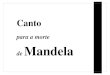 Canto para a morte de Mandela