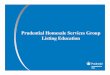 Prudential Seller Services Presentation