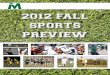 2012 Fall Sports Preview