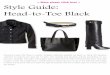 *** Style Guide: Head-to-Toe Black