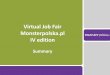 Virtual Job Fair Monsterpolska.pl - IV edition