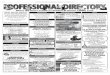 Classifieds, Professional Directory & Service Guide: Week of October 15, 2012