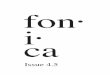 Fonica Issue 4.5