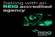 Selling with a REIQ accredited agency