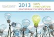 BrandAlliance 2013 New and Innovative Ideas