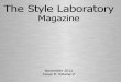 The Style Laboratory Magazine November 2012