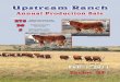 Upstream Ranch - 2014 Annual Production Sale