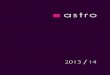 Astrolighting 2013-14 (part 1) | 60.cz - svítidla