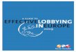 A Guide to Effective Lobbying in Europe 2009