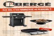 Catalogue Bergé - Barbecue & Plancha 2014