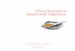 Izek es kulturak: Thai konyha lepesrol lepesre