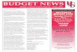 Budget Newsletter - 2013-2014