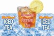 Quick Dispense Iced Tea Dispense Labels