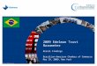 2009 Edelman Trust Barometer -- Brazil Findings