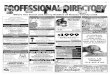Classifieds, Professional Directory & Service Guide: Week of July 23, 2012