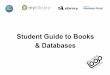 Student Guide to Books & Databases