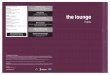 The Lounge menu 2011-12