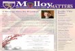 Molloy Matters Winter 2011