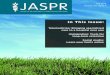 Journal of ASPR - Fall 2013