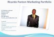Ricardo Panton's Marketing Portfolio