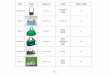 Leather stock bags PRICE LIST