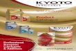 Kyoto Japan Lubricants Product Catalogue