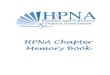 HPNA 25th Anniversary Chapter Memory Book