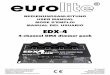 Dimmer EUROLITE EDX-4 DMX Dimmer Pack - Manual Sonigate