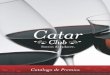 CATAR CLUB catálogo de premios